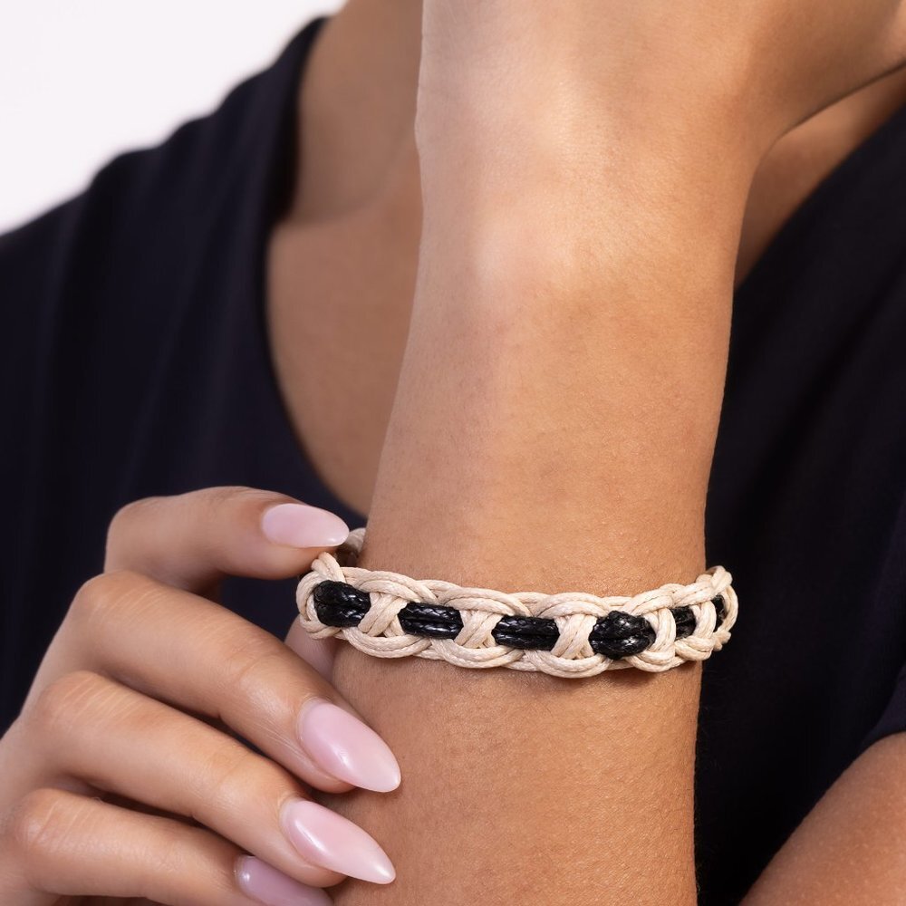Climb Aboard - Black Bracelet